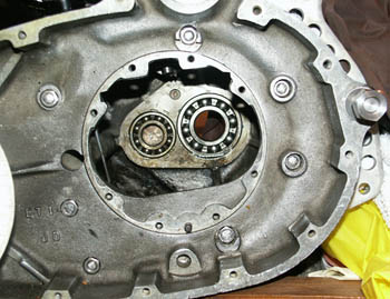 Gearbox hole